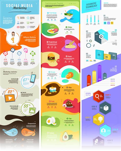 Adobe Illustrator Infographic Templates