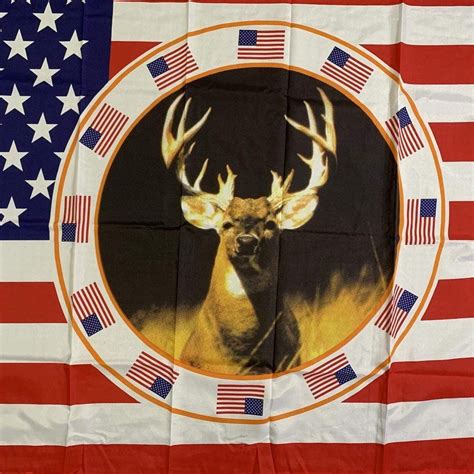 3x5 Usa Deer Flag On Sale Yee Yee