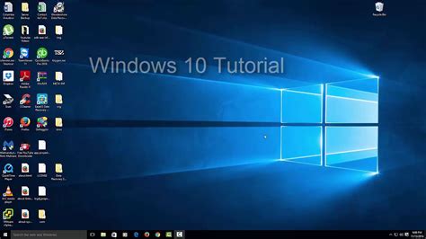 Windows 10 For Beginners Tutorial Part 1 Youtube