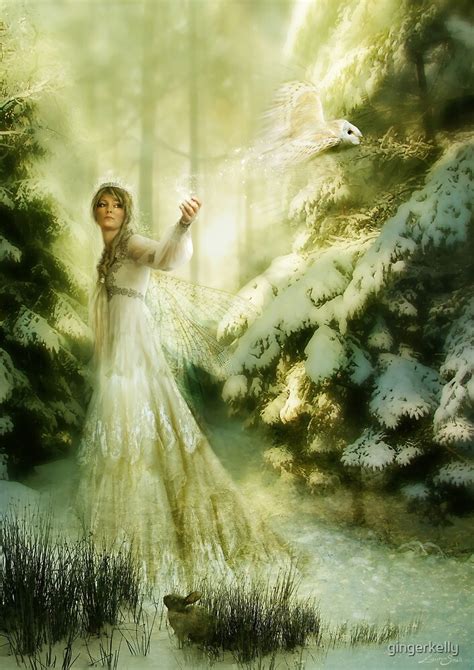 Winterspell The Fairy Queen Of Winter By Gingerkelly