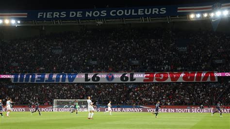 Psg Lens “only The Supporters Were Up To It” The Collectif Ultras