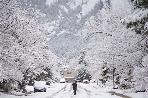 Photos Boulder County Snow On November 24 2020 Colorado Daily