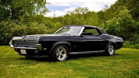 Purchase Used 1969 Mercury Cougar Xr7 Convertible Triple Black In