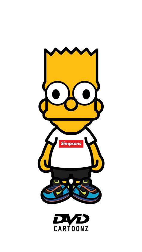 Supreme Bart Simpson Wallpapers 2020 Broken Panda