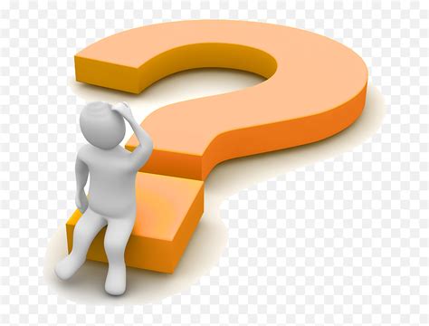 Thinking Png Person Emoji Transparent Background Png Clipart Question Mark D Man Png Think