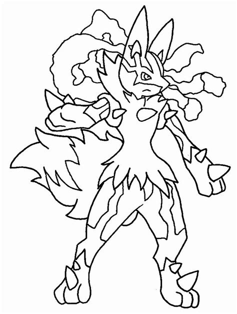 You can use our amazing online tool to color and edit the following pokemon mega lucario coloring pages. Mega Lucario Coloring Page Luxury Mega Lucario Coloring ...