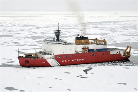 Ice Breaker Us Coast Guard Sends First Solo Ship To North Pole