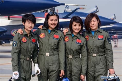 Female Pilots With J 10 Fighters To Debut Lima Air Show Cn