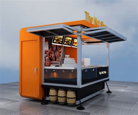 322 Cute Outdoor Food Booth Design For Nuts Business