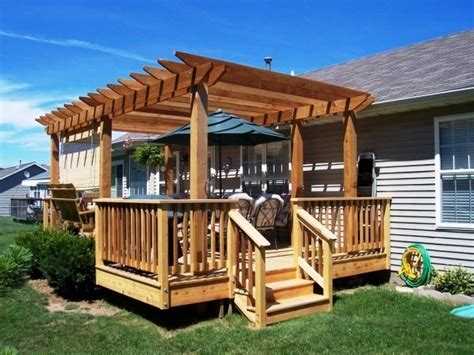 A pergola is a fantastic addition to a yard or patio. How To Build A Freestanding Pergola On A Deck - Pergola ...