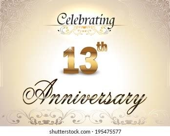 13 year wedding anniversary anniversary wishes for husband 13th anniversary anniversary ideas married quotes successful marriage married life words rangoli designs. 13th Anniversary Images, Stock Photos & Vectors | Shutterstock