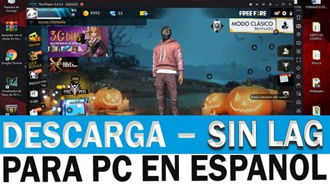 Sigue nuestra guía y aprende a instalar y configurar free fire para pc. COMO DESCARGAR FREE FIRE 0 LAG PARA TU PC WINDOWS VISTA, 7 ...