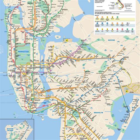 Large Nyc Subway Maps World Map Photos And Images Printable New