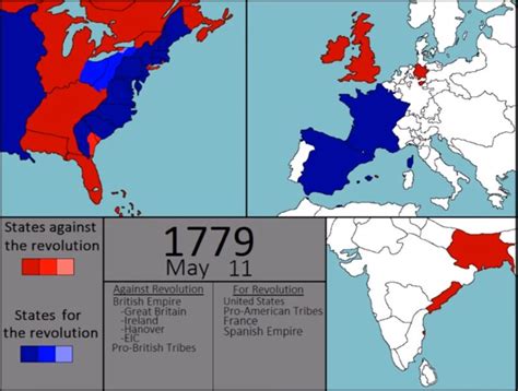Map Of The Day Every Week Of The American War Of Independence The
