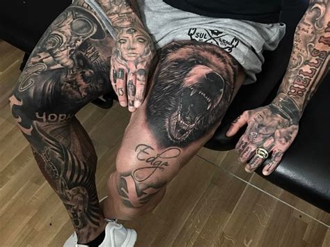 Thigh Tattoos For Men Unique Tattoo Ideas To Embrace Doc Mag