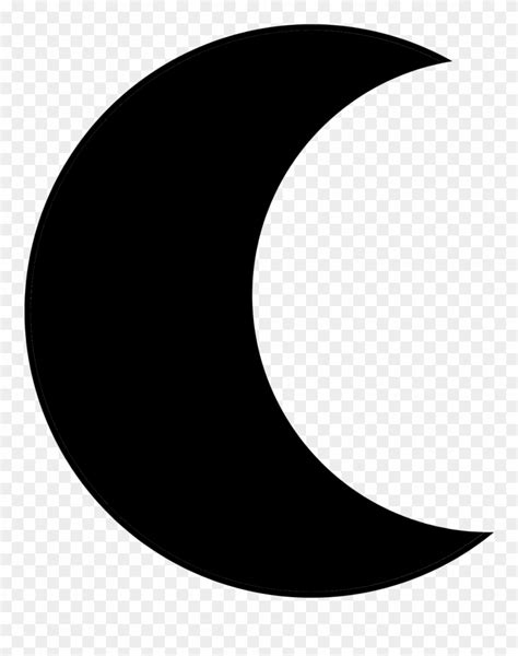 Clipart Moon Crescent Shape Clipart Moon Crescent Shape Transparent