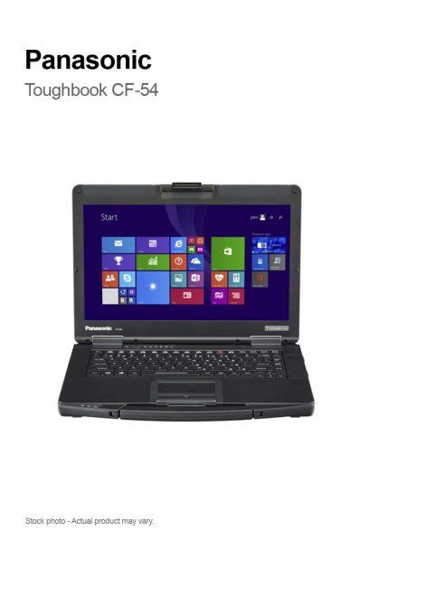 Panasonic Toughbook Cf 54 Core I5 5300u 4gb 500gb 14″ Win 10 Compupoint