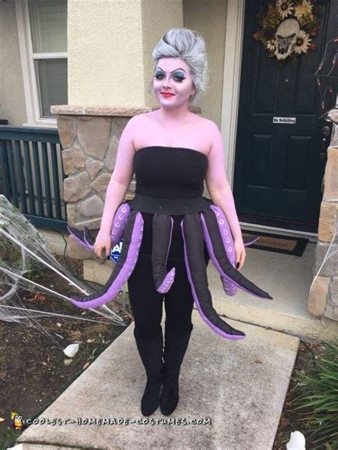 Diy Ursula Sea Witch Costume Echo Carlin