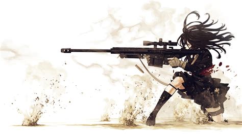 Anime Sniper Girl Wallpaper Free Hd Anime Downloads