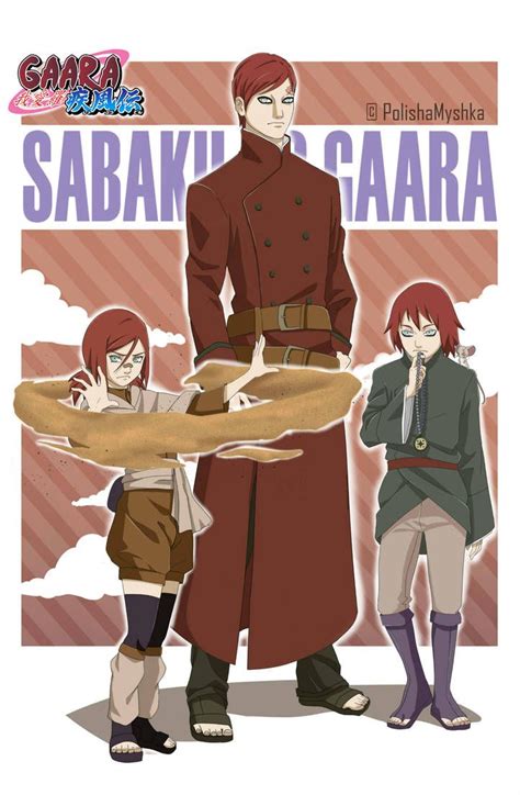 Gaara And The New Generation By Polishamyshka Gaara Naruto Sasuke