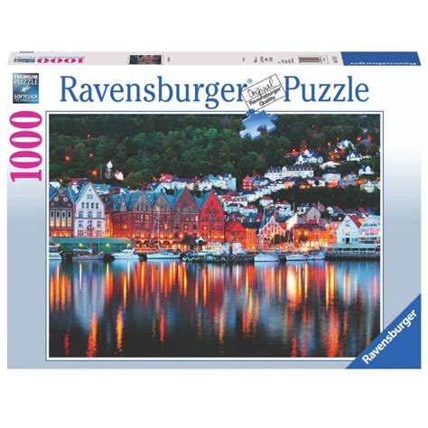 Ravensburger Puzzle 1000 Piece Bergen Norwegian Toys Caseys Toys