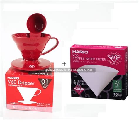 Hario received japan's good design award in 2007 for the v60 made from plastic and ceramic that had been completed by that time. Paketan Hario V60 Plastic Dripper/Pour Over Kit/Penuang ...