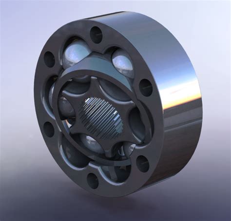 934size 21type 172 Fixed Cv Joint 3d Cad Model Library Grabcad