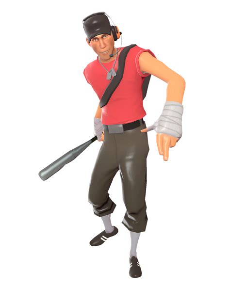 Tf2 Scout Render By Quidek On Deviantart