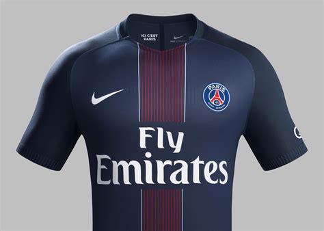 Paris Saint Germain Home Kit 2016 17 Nike News