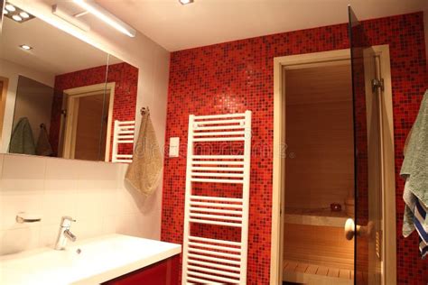 Modern Finnish Bathroom Stock Photo Image Of Furniture 23978644