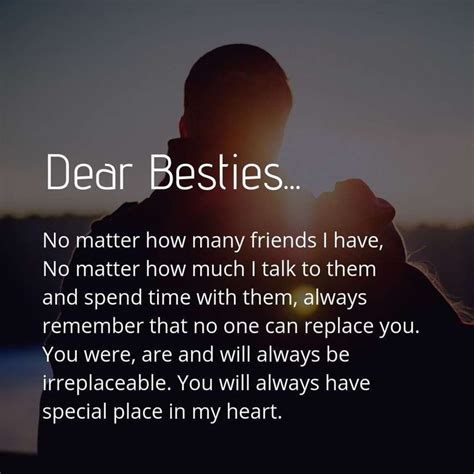 Dear Besties No Matter How Many Friends I Have Friends Quotes
