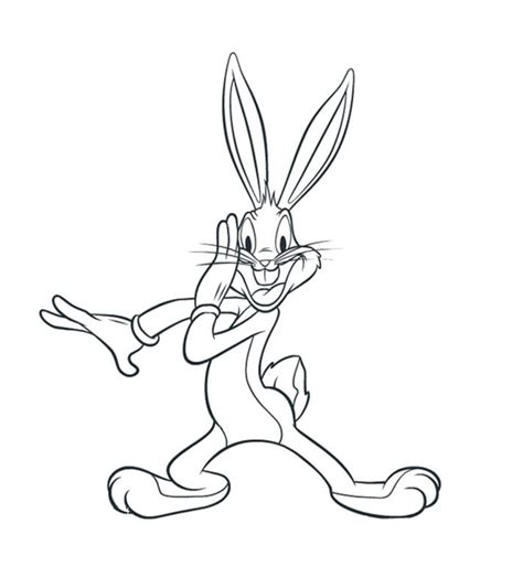 Free Printable Bugs Bunny Coloring Pages Free Printable Templates