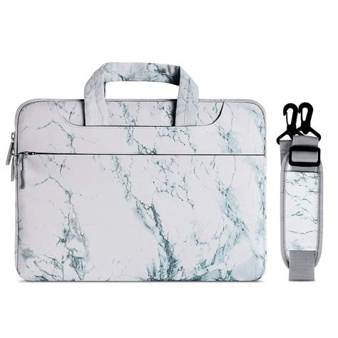 Mosiso Canvas Laptop Case Laptop Shoulder Bag Notebook Sleeve For