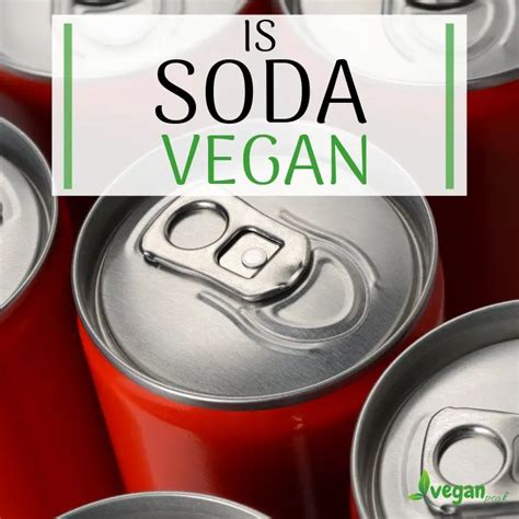 Is Soda Vegan And Vegetarian Pepsi Fanta And 9 More