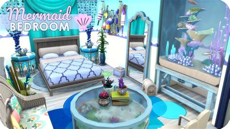 Sims 4 Mermaid Bed Cc