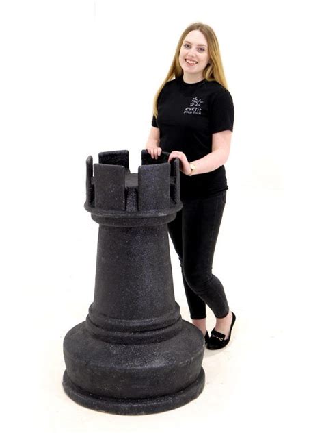 Most of the pieces of this period have an abstract shape. Giant Chess Piece Prop - Rook | Event Prop Hire | Giant chess, Chess pieces, Event props