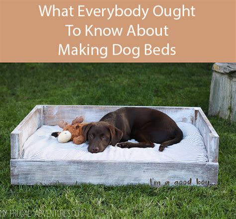 15 Designs For Diy Dog Beds Follow Step By Step Instructions Diy