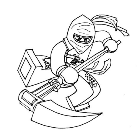 Mewarna08 Kleurplaat Ninjago Morro