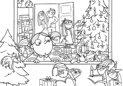 Intricate Christmas Coloring Pages Coloring Home