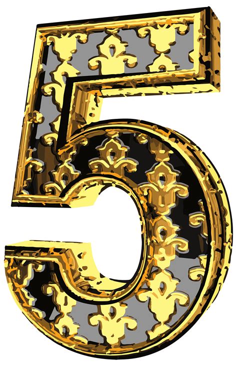 Decorative Numbers Clipart Clipground