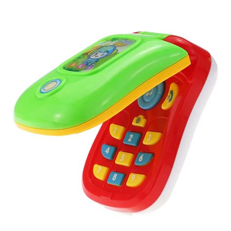 Electronic Mobile Phone Toys Colorful Baby Music Cellular Phone Toy