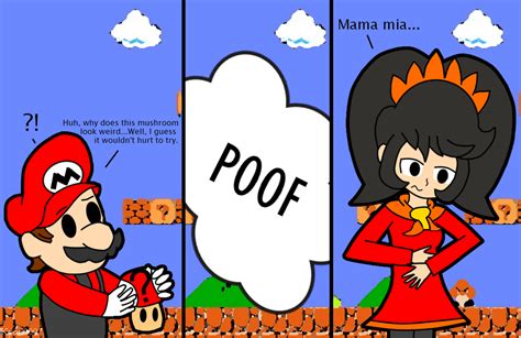 mario s problem with mystery mushrooms by kyon000 on deviantart