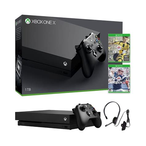 Microsoft Xbox One X Refurbished 1tb Black 4k Ultra Hd Console Xbox