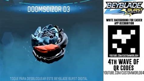 Beyblade burst turbo 33 qr code for the game #beyblade burst hasbro from season 3! cool doomscizor d3 huh ? it looks so cool for me | Beyblade Burst! Amino