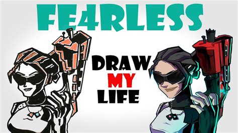 Draw My Life Fe4rless Youtube