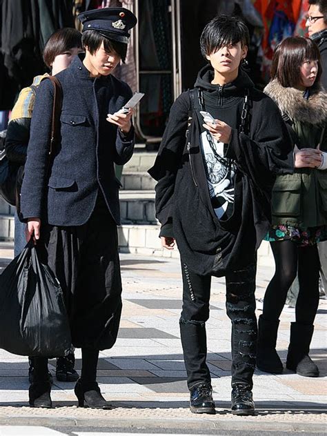 Maybe you would like to learn more about one of these? tokyo-impressions: men in black - Harajuku