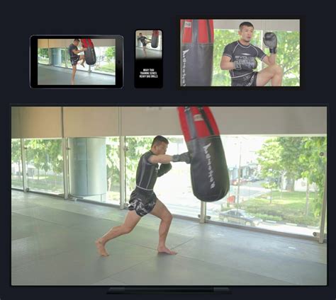 Muay Thai Training Series Heavy Bag Drills Evolve University