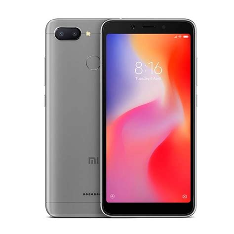 Celular XIAOMI REDMI 6 64 GB DS 4G Gris Alkosto Tienda Online