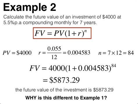 Calculate Future Value Of Investment With Compound Interest Invest Walls