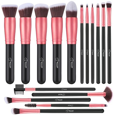 Amazon Com Makeup Brushes Makeup Brush Set 16 Pcs BESTOPE PRO